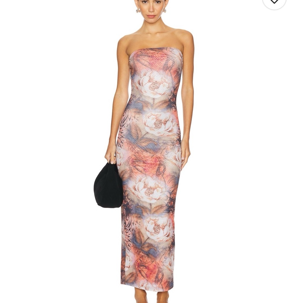 Superdown Gabi Maxi Dress – Brown – Size XS – Like New